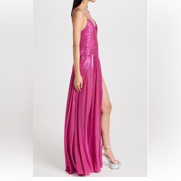 Metallic Pink Belle of the Ball Doss Dress (sold out online!) by Retrofête (NWT) - Picture 5 of 14